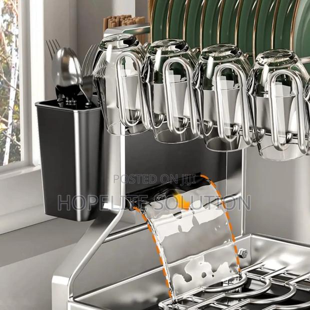 Dish Rack With Drain Tray - thumbnail 3