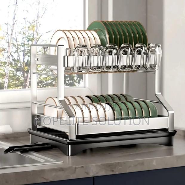 Dish Rack With Drain Tray - thumbnail 5