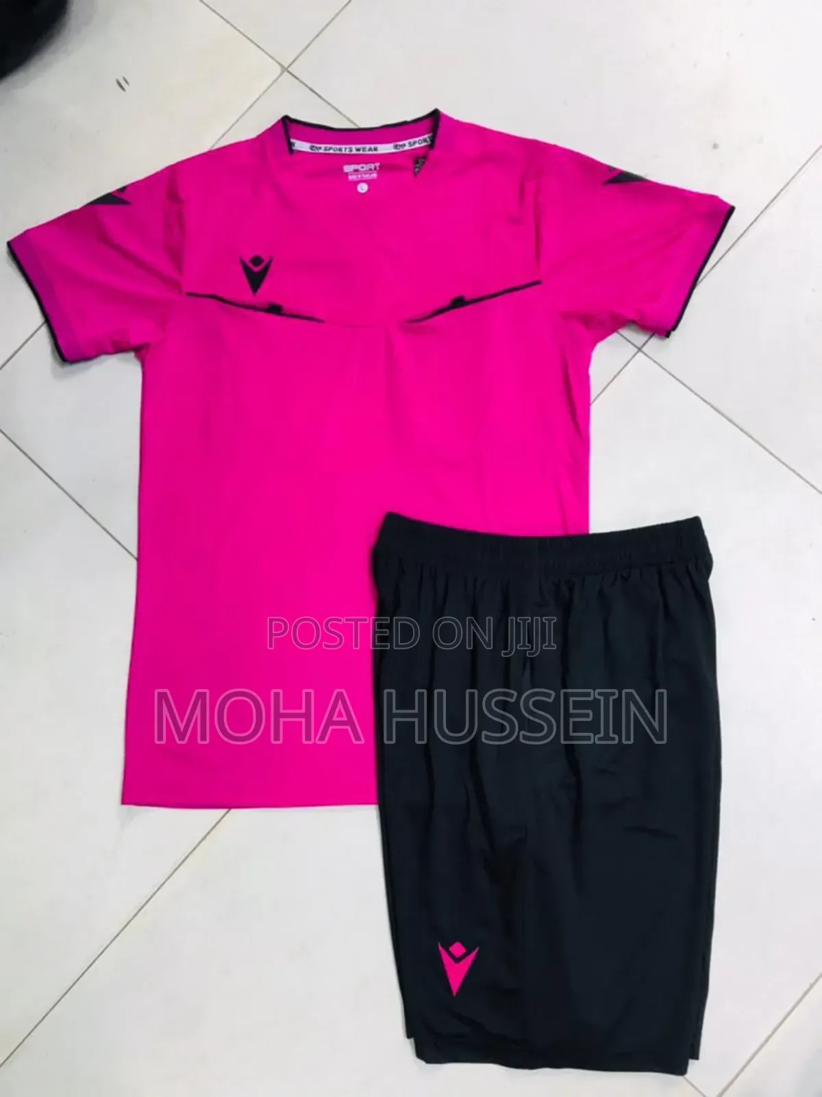 Blue Referee Uniforms (Macron)