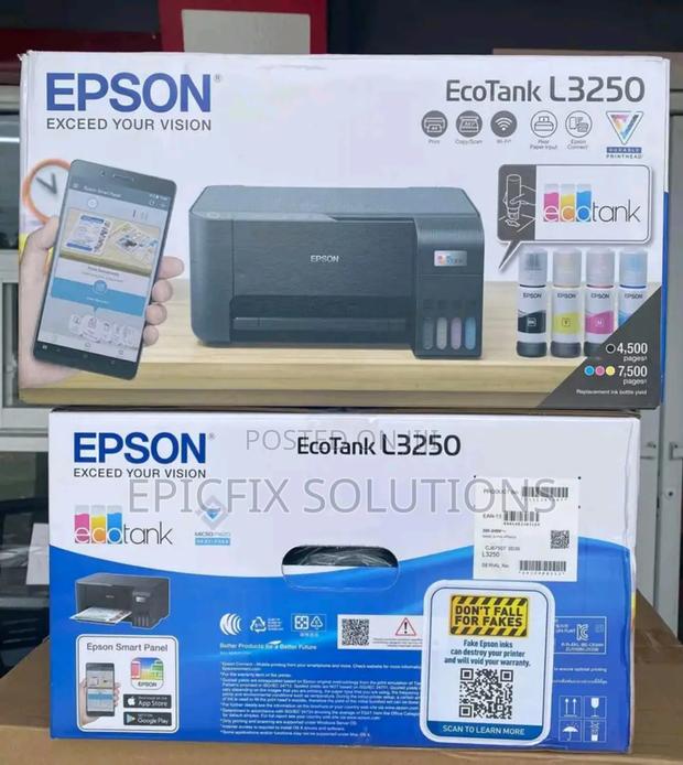 Epson 3 in 1,Print,Scan and Copy ,L3250 Wireless - thumbnail 3