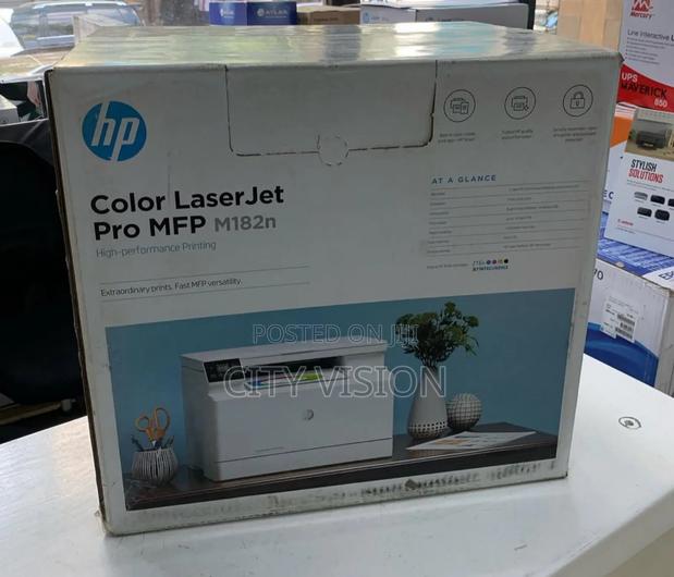 Hp Color Laserjet Printer Pro MFP M182n - thumbnail 4