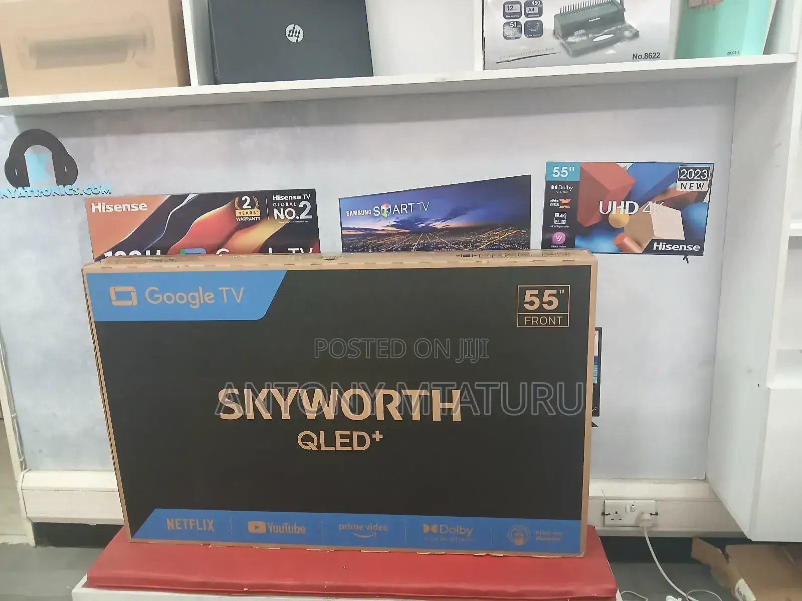 Skyworth 55′′ 55q6500g Qled Google Smart Tv