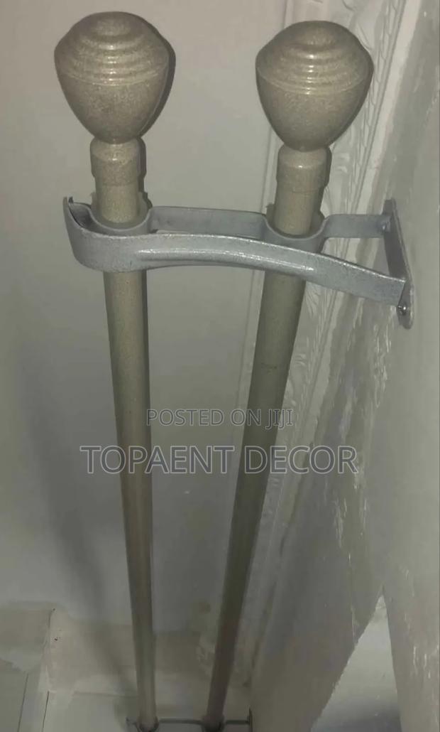 High Quality Jua Kali Off White Durable,Strong Curtain Rods