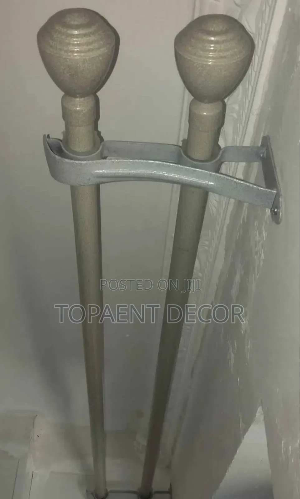 High Quality Jua Kali Off White Durable,Strong Curtain Rods