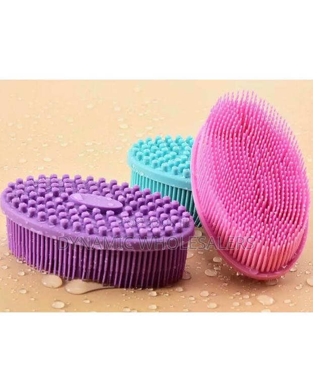 Silicon Bath Brush - main view