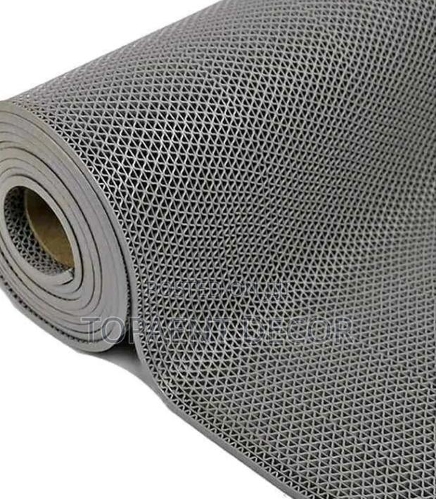 Snug Soft Grey Perforated Antislip Mats - main view