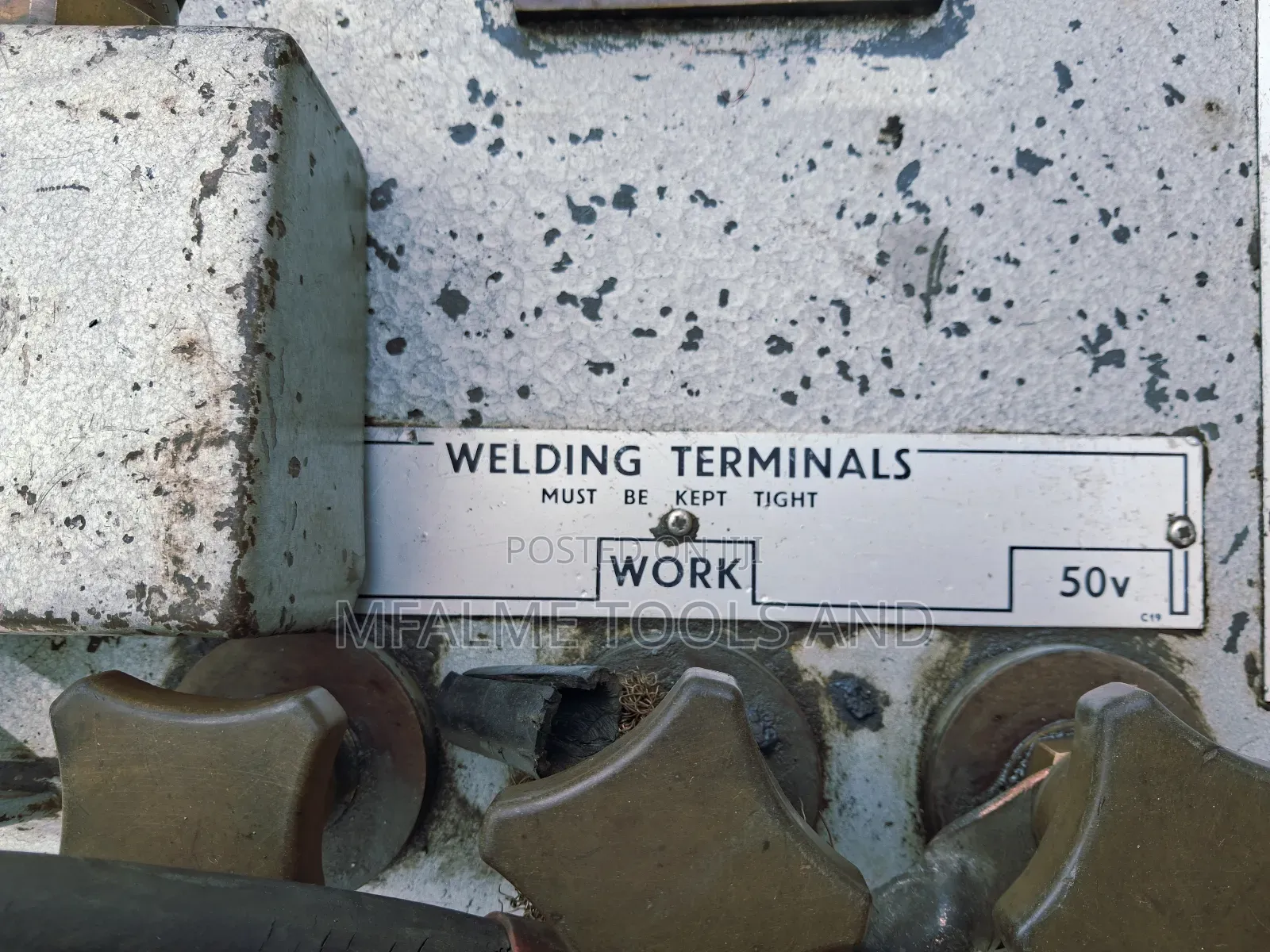 Welding Machine Oil Cooled Stick Arc Welder 210 - 414 Ex-Uk