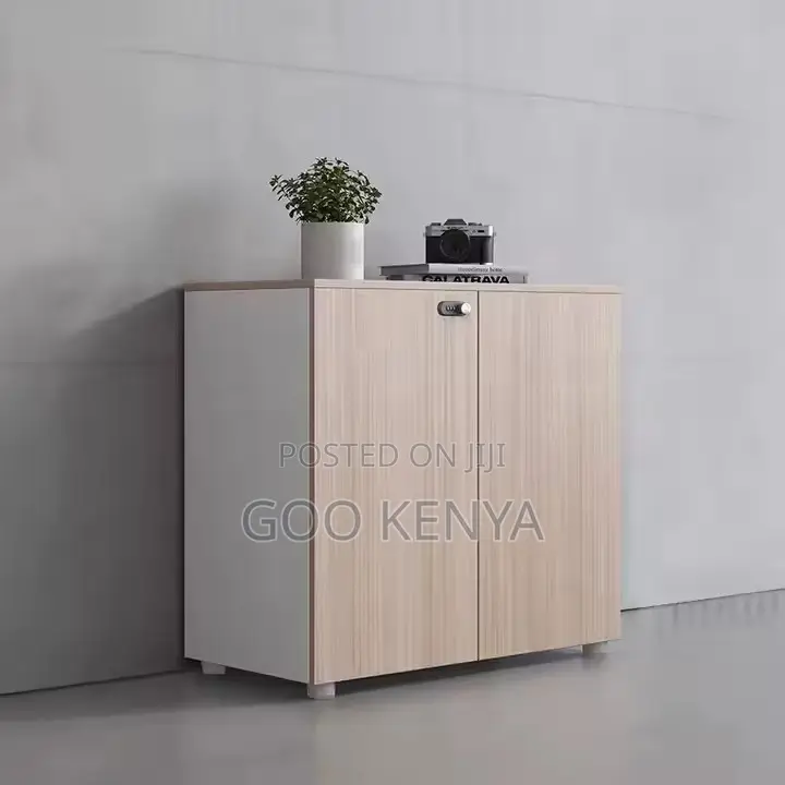 Office Cabinet ; 2-Door Credenza Partition Wall Cabinet