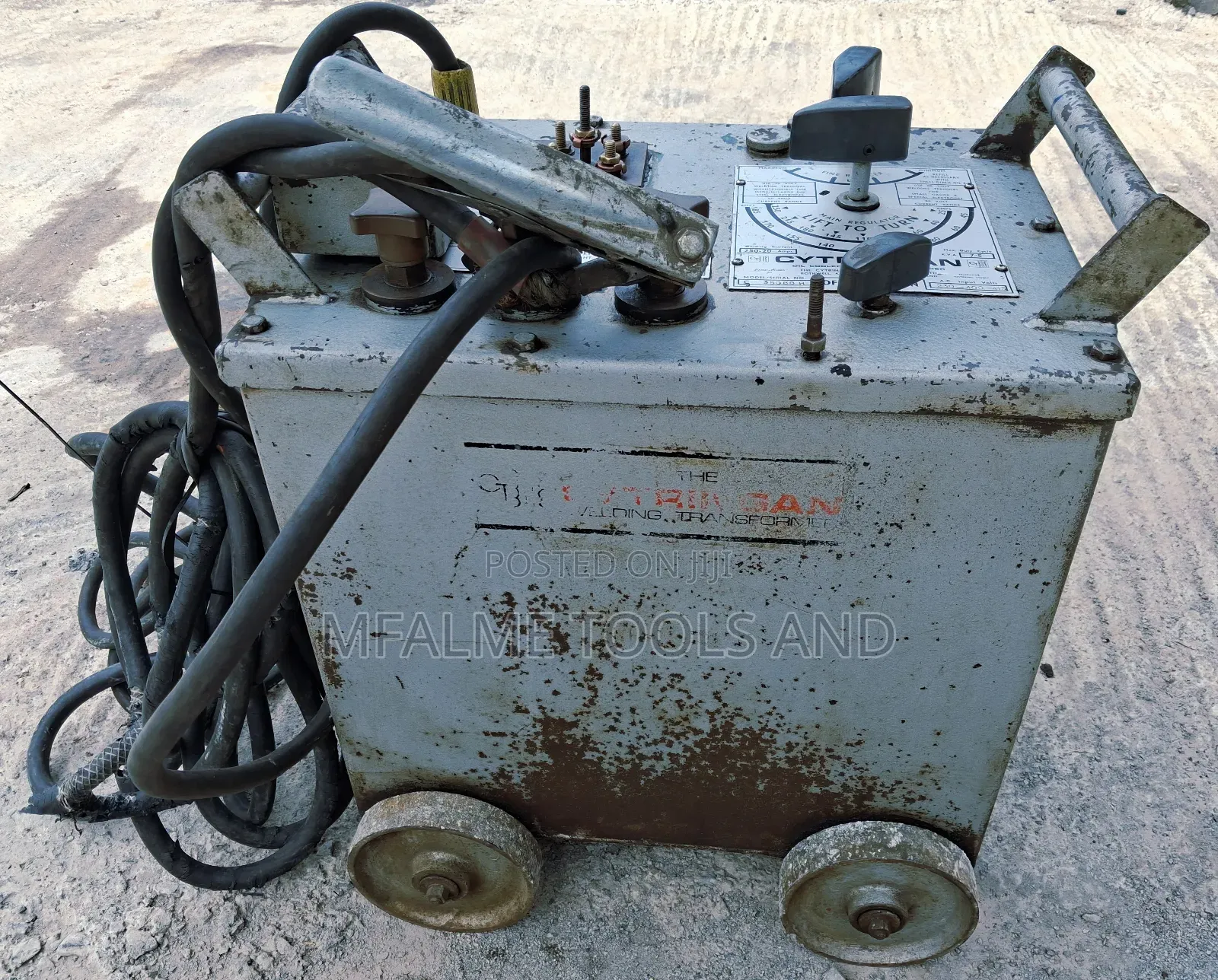 Welding Machine Oil Cooled Stick Arc Welder 210 - 414 Ex-Uk