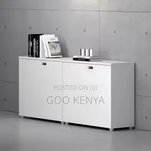 Office Cabinet ; 2-Door Credenza Partition Wall Cabinet
