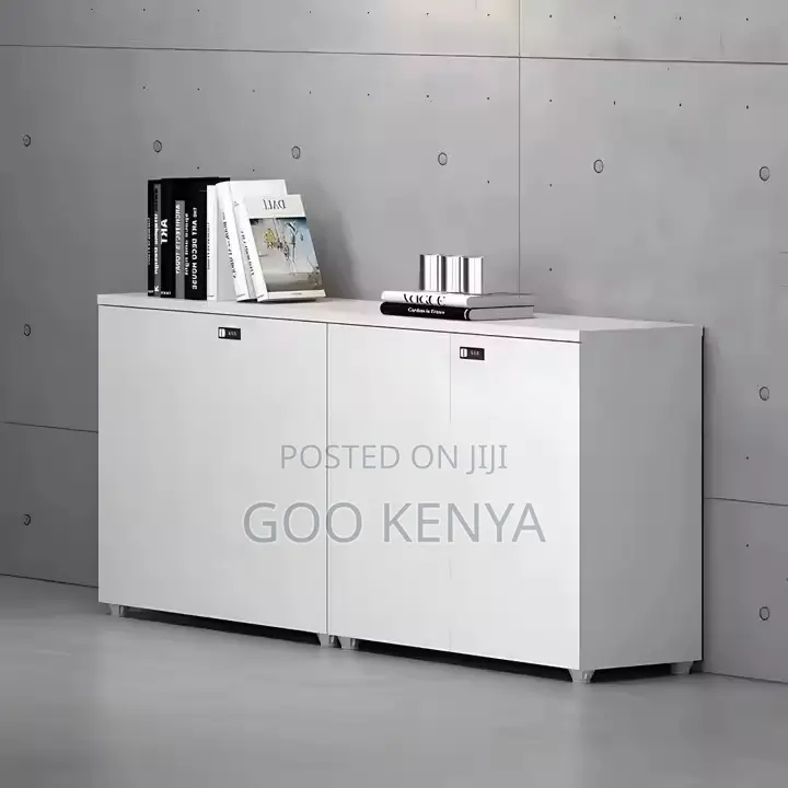 Office Cabinet ; 2-Door Credenza Partition Wall Cabinet
