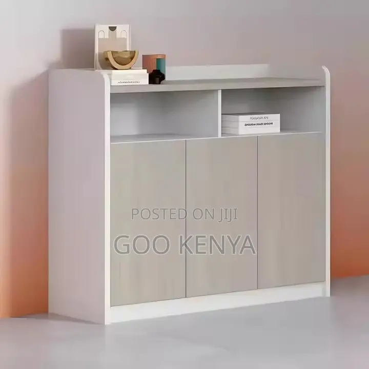 Office Cabinet ; 2-Door Credenza Partition Wall Cabinet