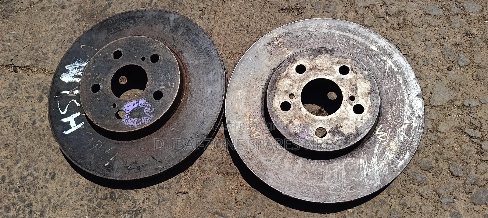 Wish 2005 Brake Disk Plates.