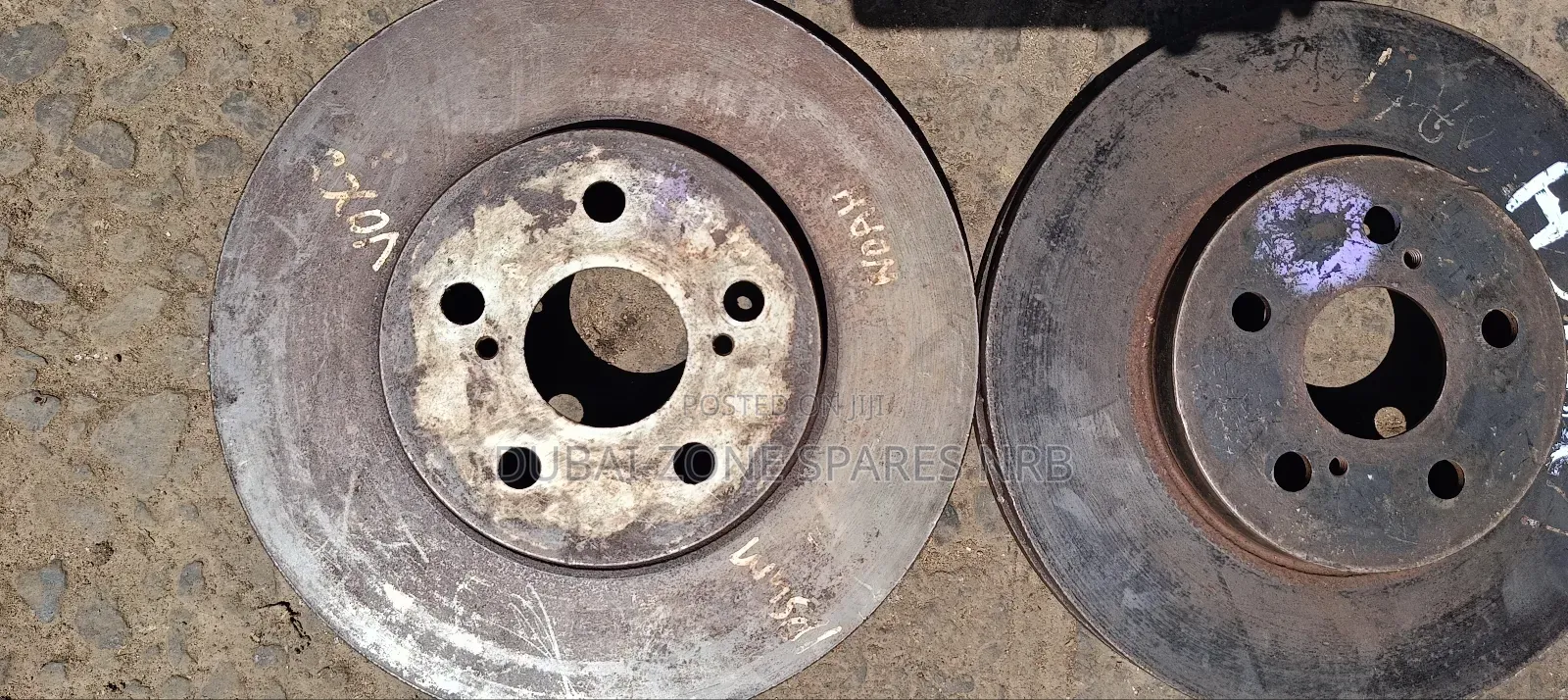 Wish 2005 Brake Disk Plates.