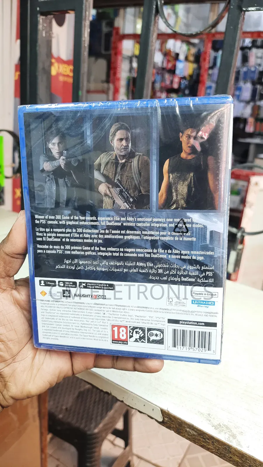 Playstation 5 the Last of Us Part 2 Remastered.