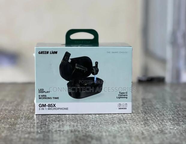 Green Lion Gm-85x Is A 3-in-1 Wireless Microphone - main view