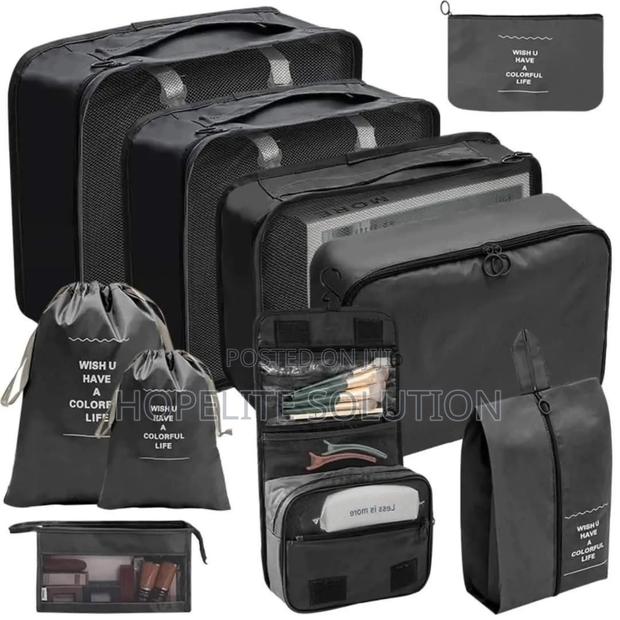 10 PCS Luggage Travel Organizer