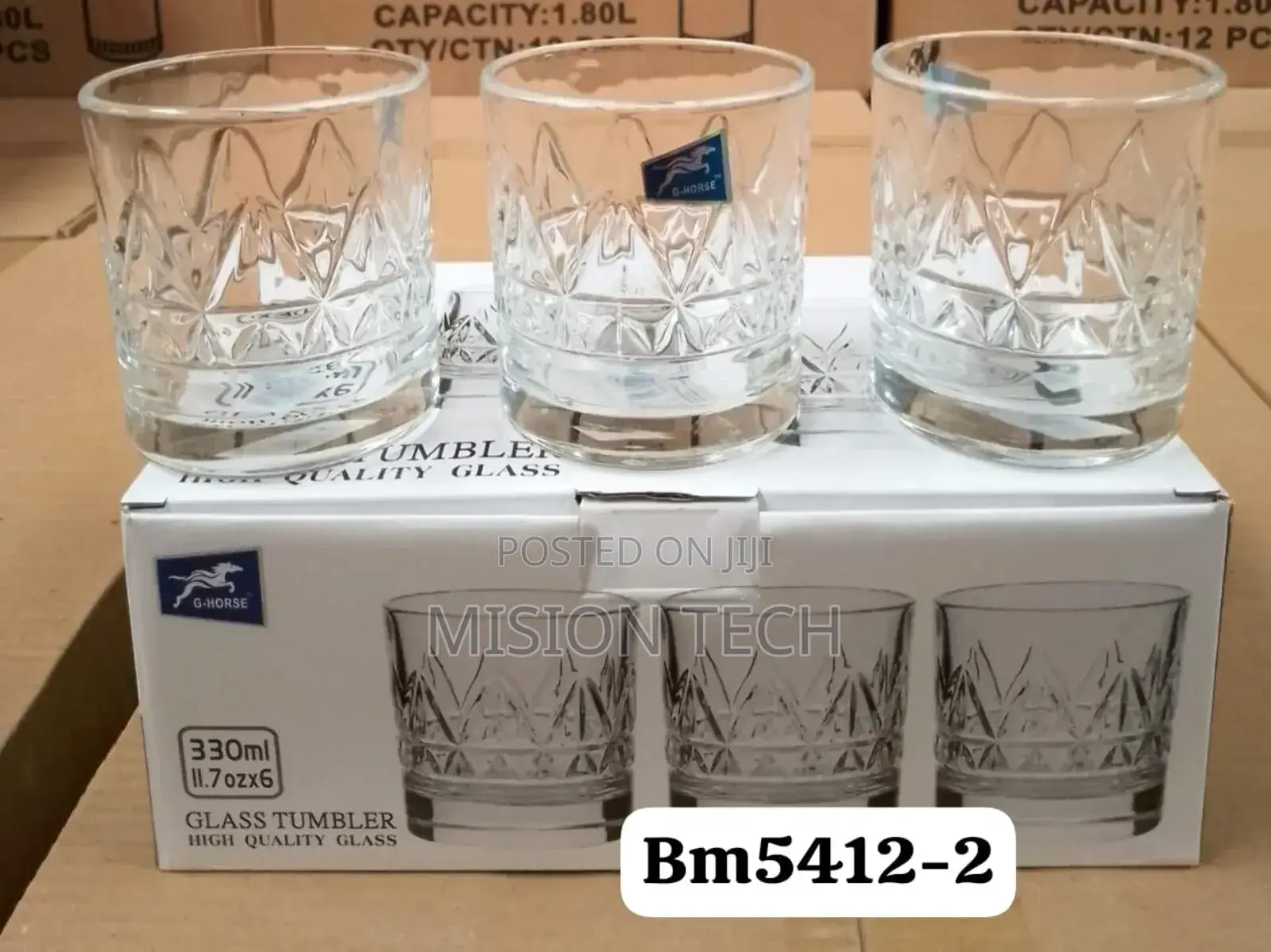 6pc Whiskey Glasses* 