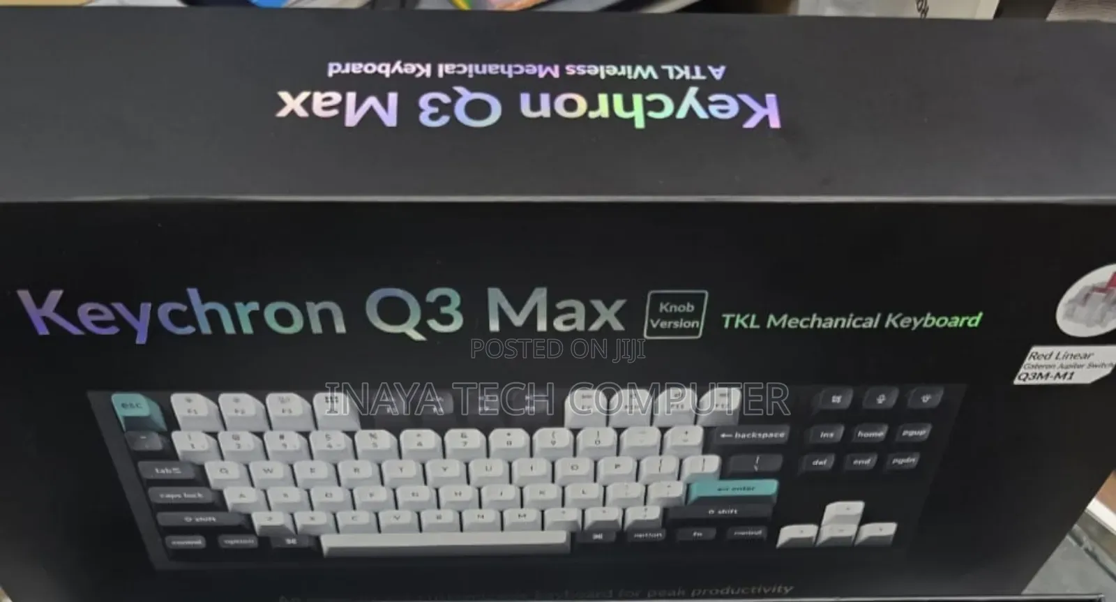 Keychron Q3 Max Wireless Gaming Mechanic Keyboard