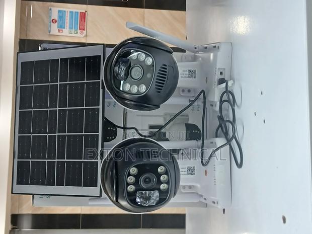 V380 Quality Solar PTZ Camera Adjustable 2mp Camera - main view