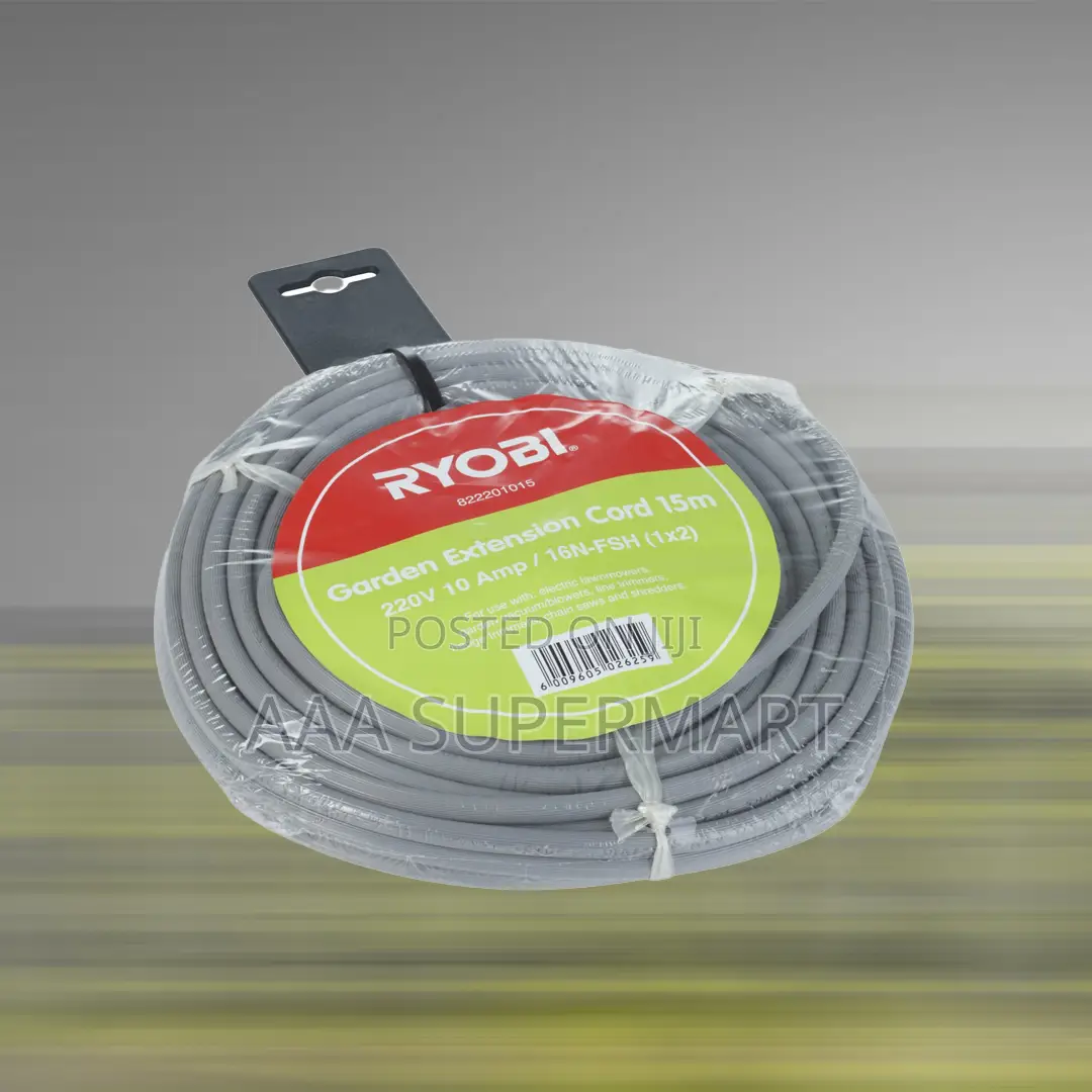  Extension Cord 220v 10amp 15m 2core