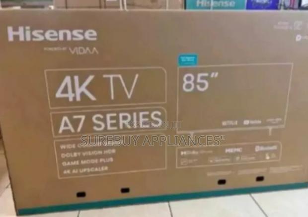 Hisense 85-Inch 85a7 Vidaa Smart Uhd Tv - main view