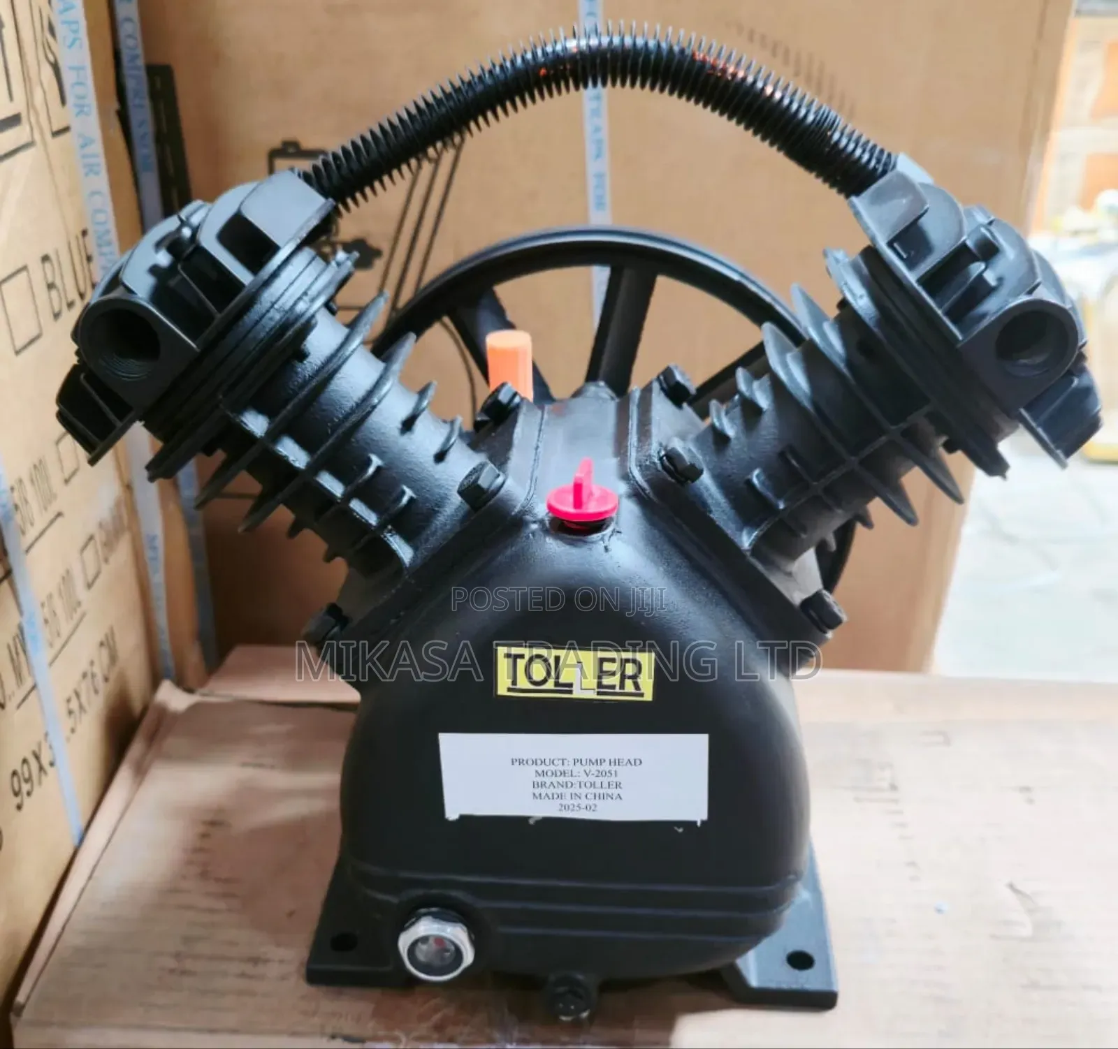 Toller Compressor Pump- Cast Iron 2piston × 51mm
