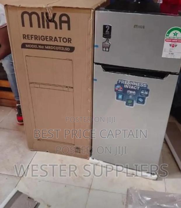 Mika 112 Litres Double Door Refrigerator - main view
