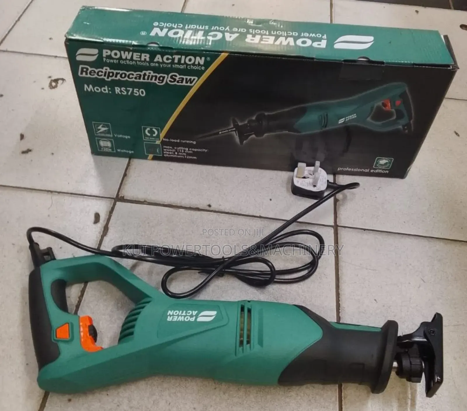 Power Action 750w Reciprocating Saw