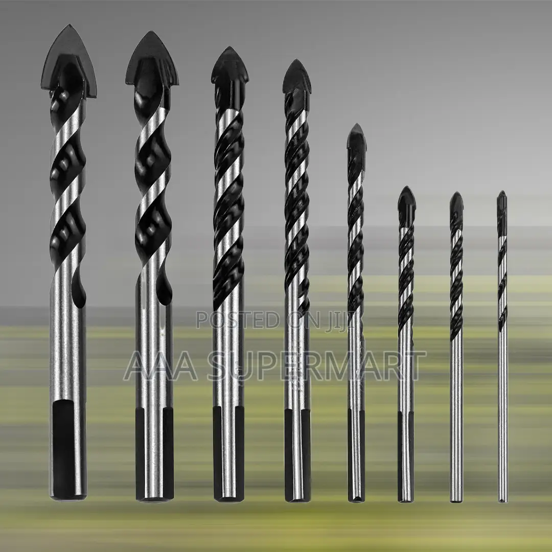  Multi-Purpose Drill Bits - 8pcs Kit