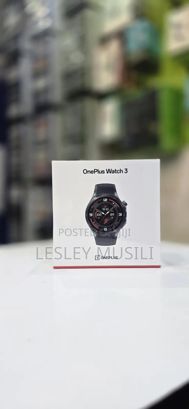 Oneplus Watch 3 Black - main view