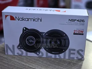 Nakamichi 4 Inch 210watts Powerful Coaxial Speakers- A Pair