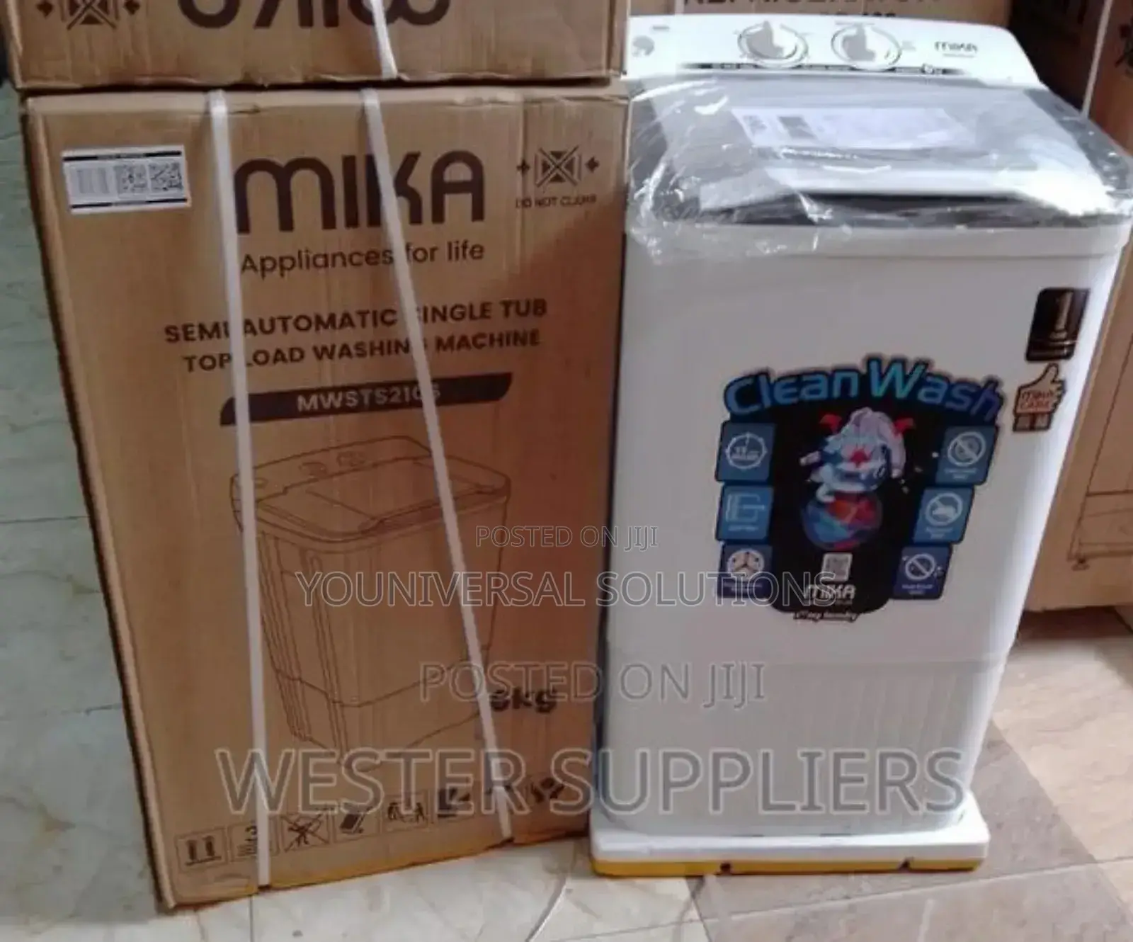 Mika Semi Automatic 6kg Top Load Washing Machine