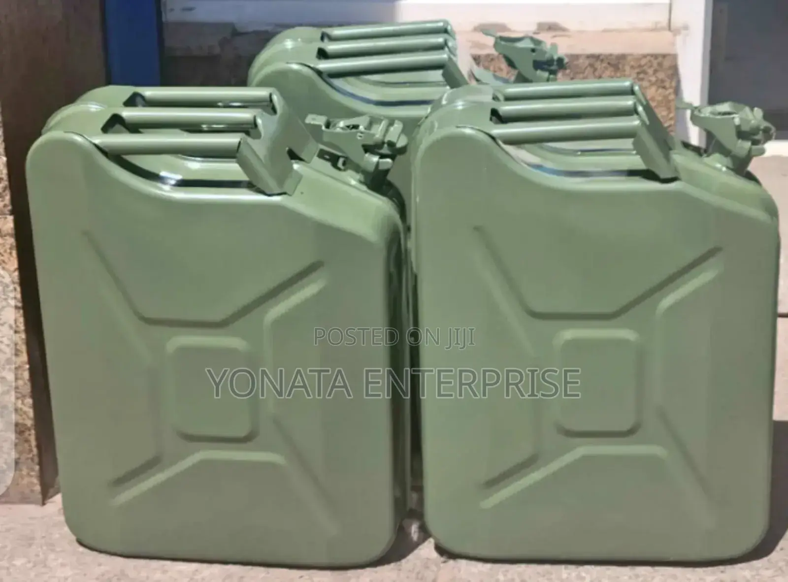 Metallic Fuel Jerrycan