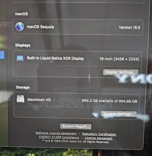 Laptop Apple MacBook Pro 2021 M1 16GB Apple M1 Pro SSD 1T
