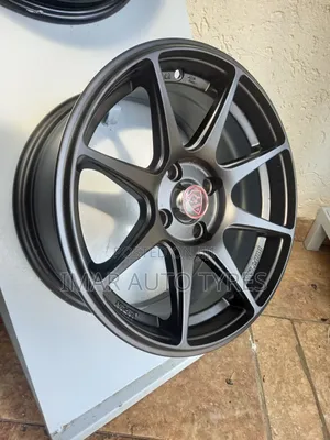 Size 15 Matt Black Rims