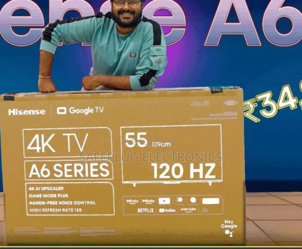 Tv Hisense 55 Inch Smart A6k, Uhd; Dobly Vision HDR