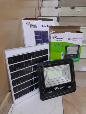 Dp Solar Light 300 Watts With Panel And Remote