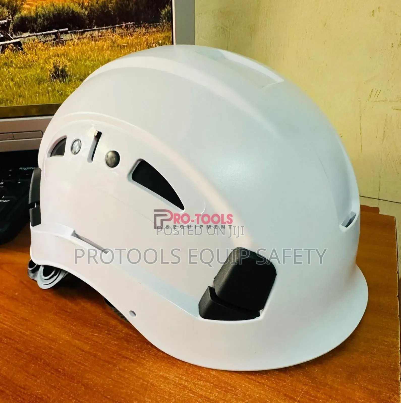White Work at Height Helmet