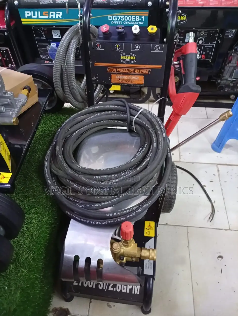 Most Improved 2700psi Hisaki Electric Car Wash