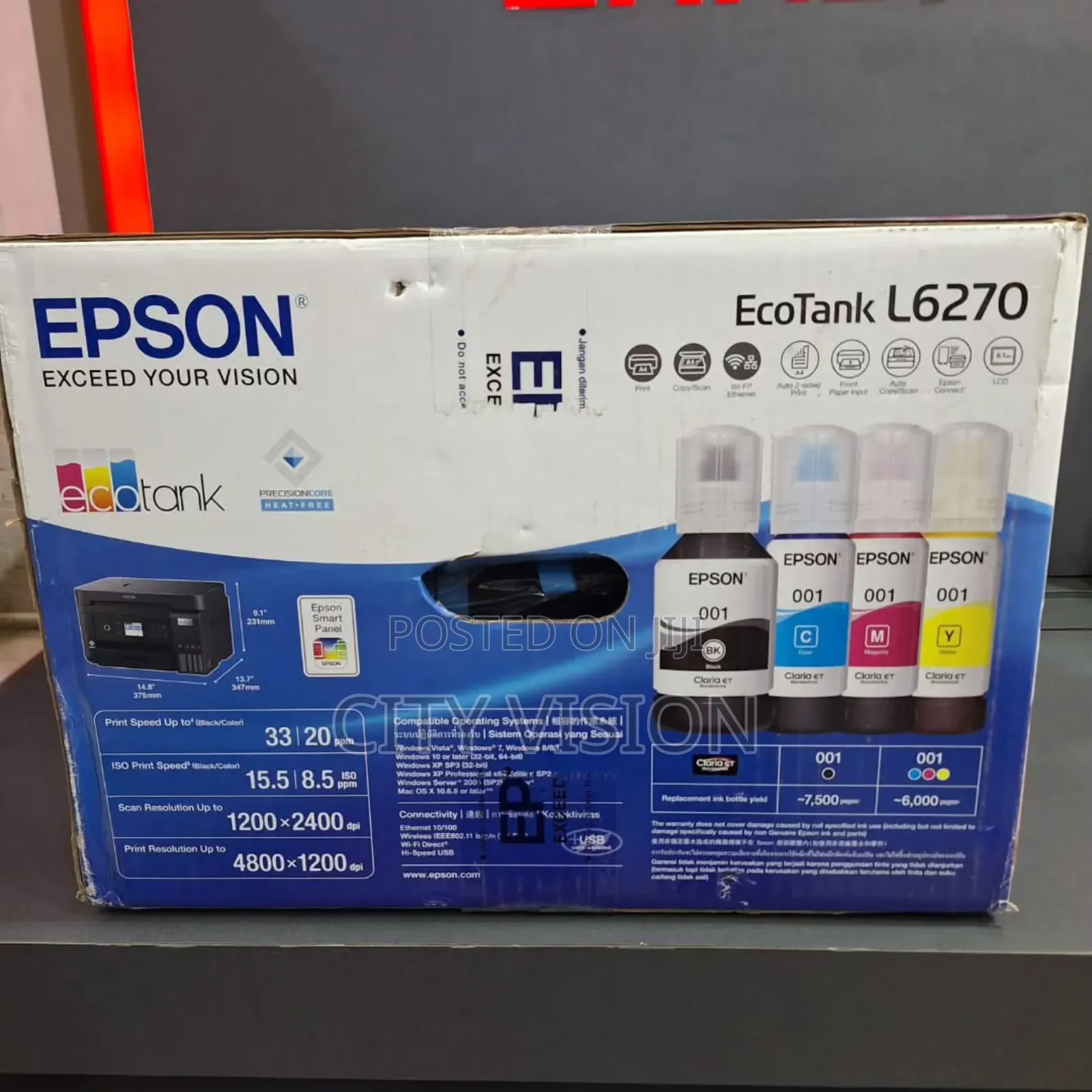 Epson L6270 Ink Tank Printer Ecotank L6270!