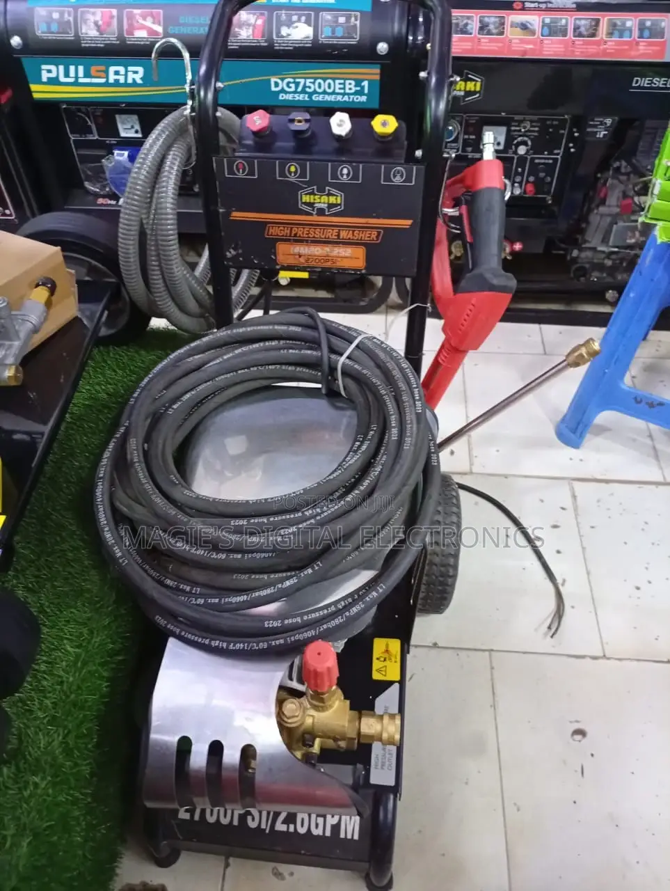 Top Noted 2700psi Hisaki Electric Car Wash Machine