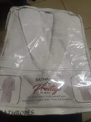 White Bathrobe