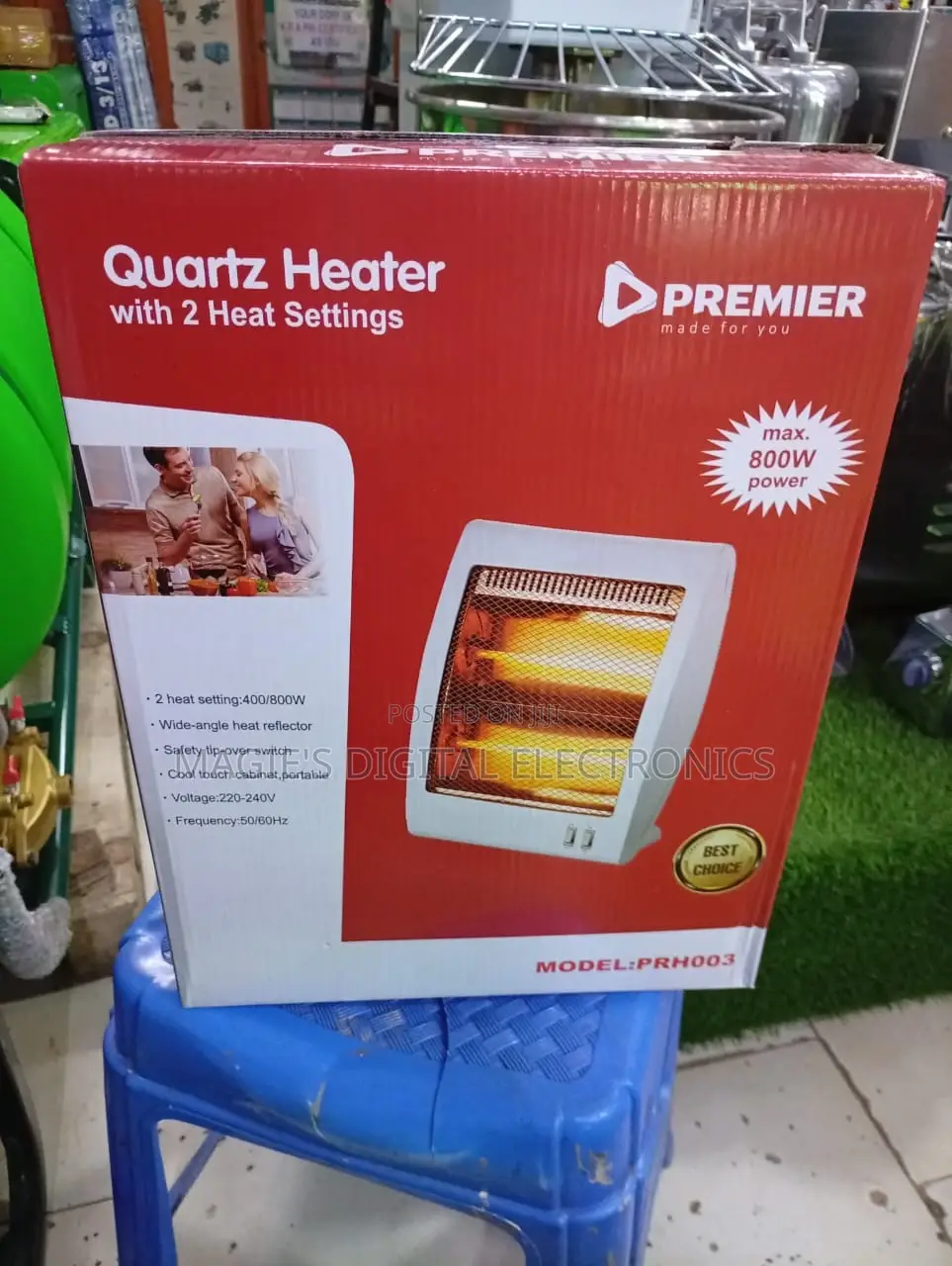 Brand New 800w Premier Quartz Heater