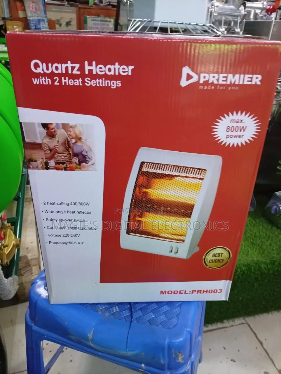 Most Appropriate 800w Premier Quartz Heater