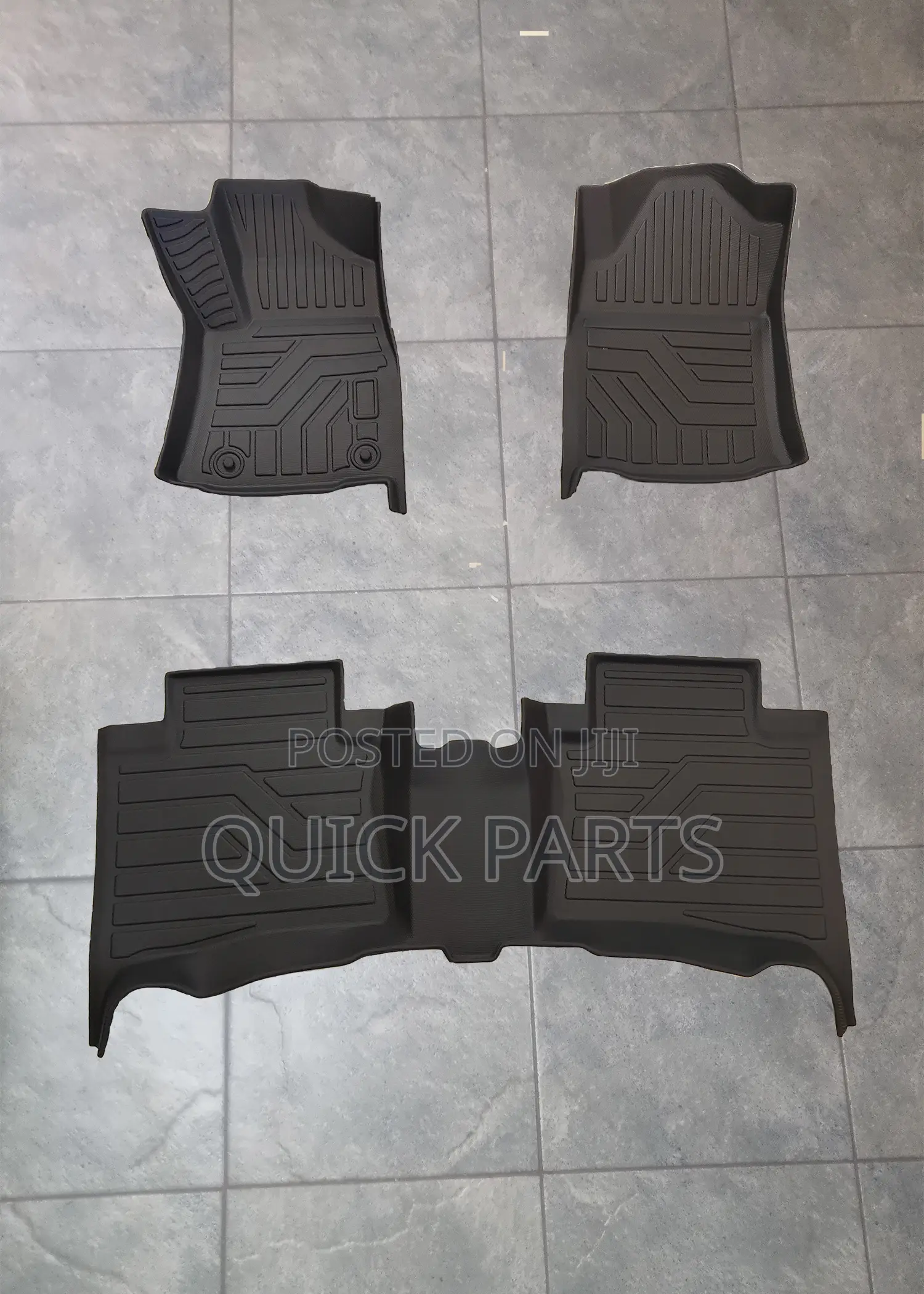 Toyota Fortuner Gun15 2015-2024 Tpu All Weather Floor Mats