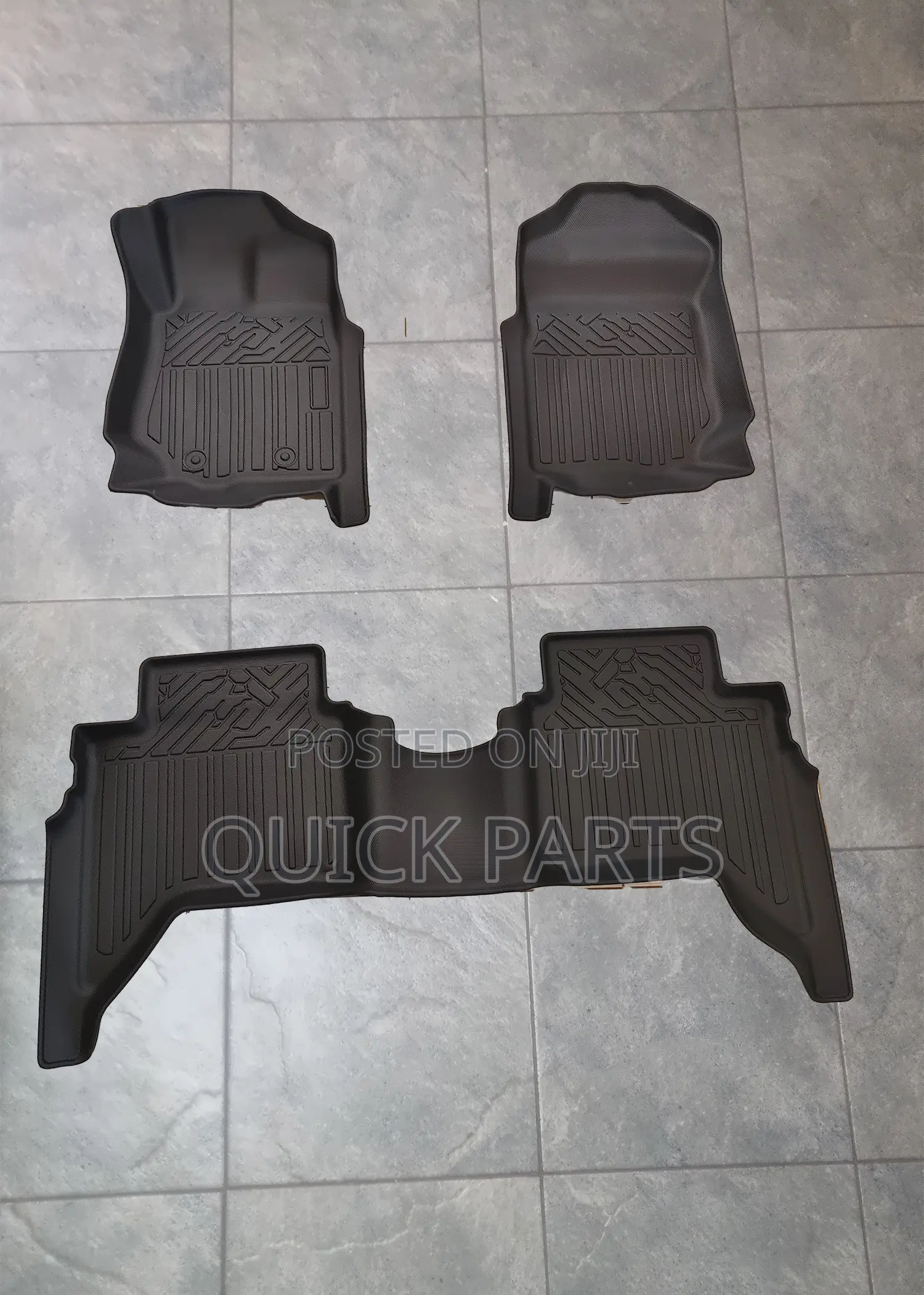 Ford Ranger Double Cabin 2011-2022 Tpu 3d All Weather Floor
