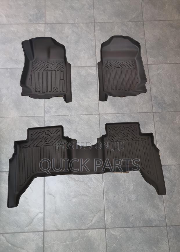 Ford Ranger Double Cabin 2011-2022 Tpu 3d All Weather Floor