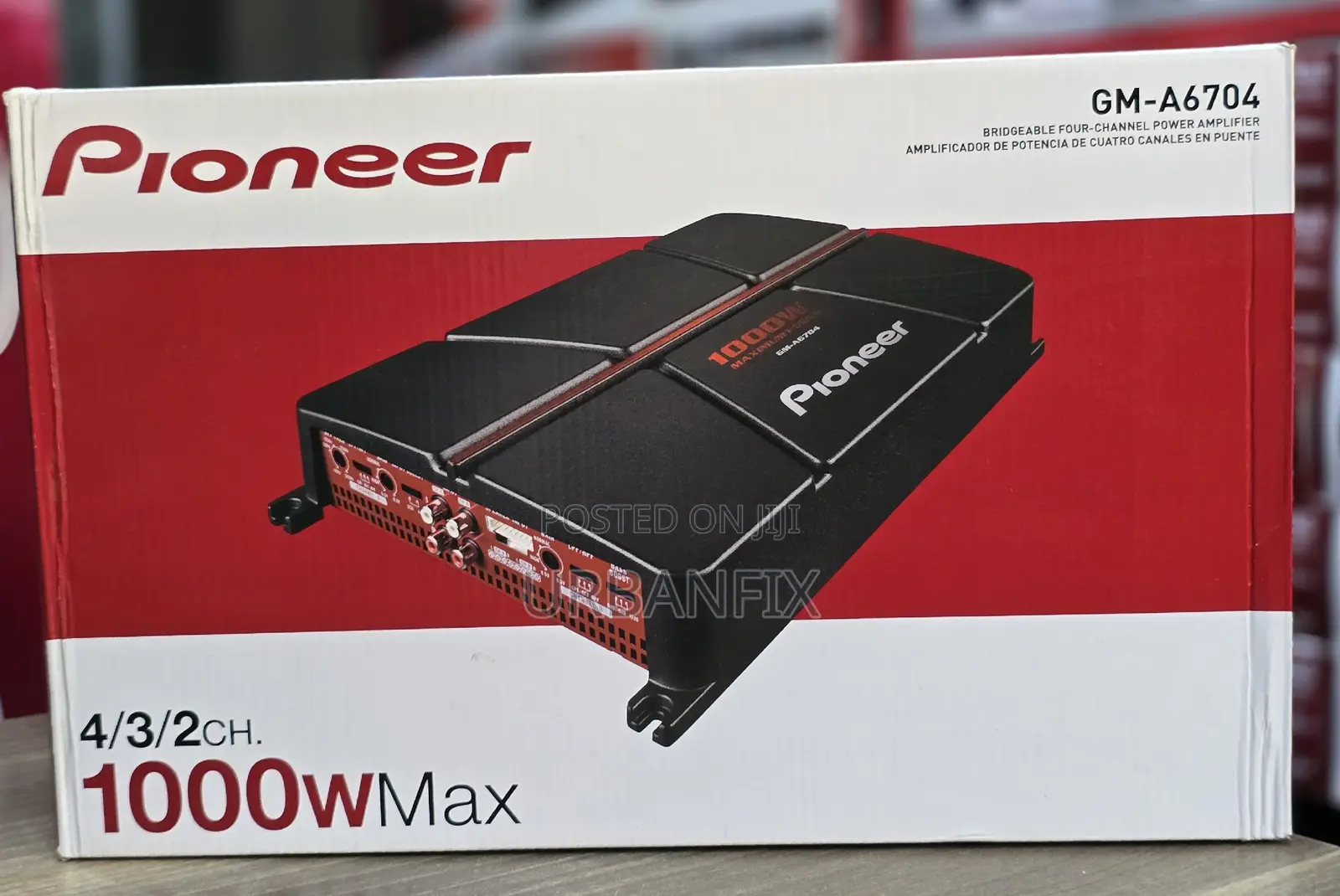 Pioneer 1000watts 4 Channel Gm-A6704 Amplifier