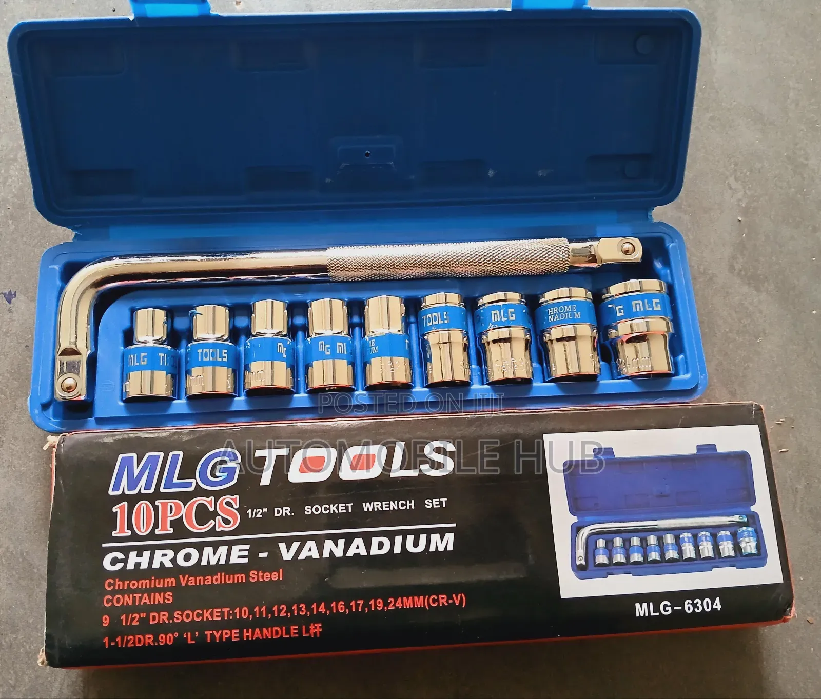 MLG 10pcs Ratchet Chrome Vanadium